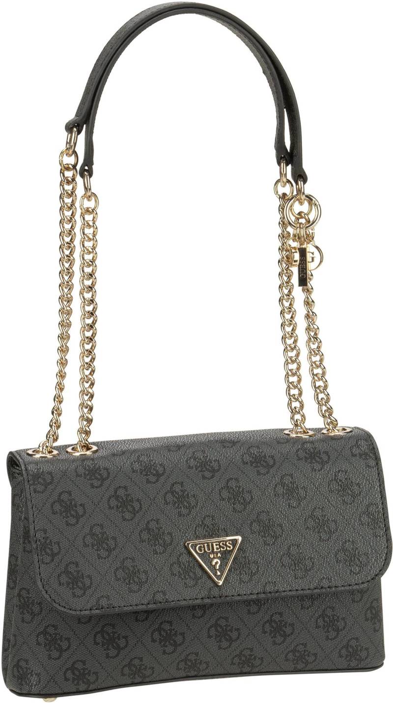 Guess Eco Erica Conv Flap Logo 51020  in Grau (2.6 Liter), Schultertasche von Guess