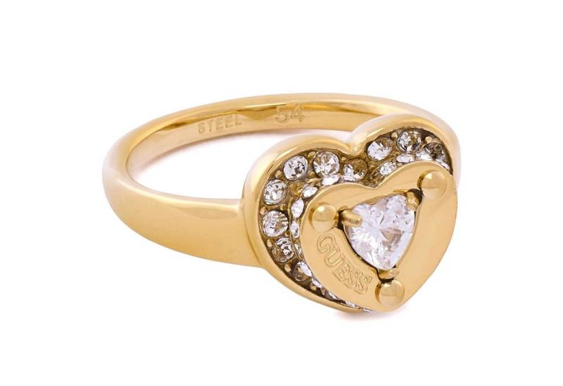 Guess Fingerring DamenPave Goldfarben Guess Fingerring DamenPave Goldfarben von Guess