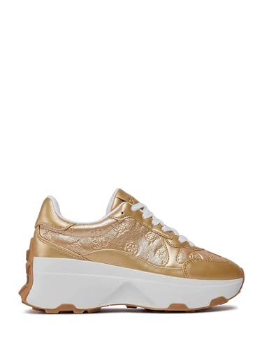 Guess Flpcb8 fal12 goldene Damen-Sneakers, Gold, 40 EU von Guess