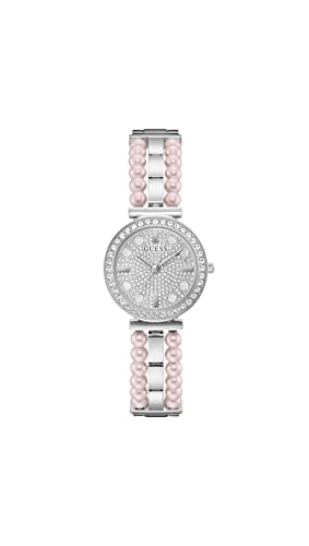 GUESS Damen Armbanduhr Gala silberfarben GW0531L1 30 mm von GUESS