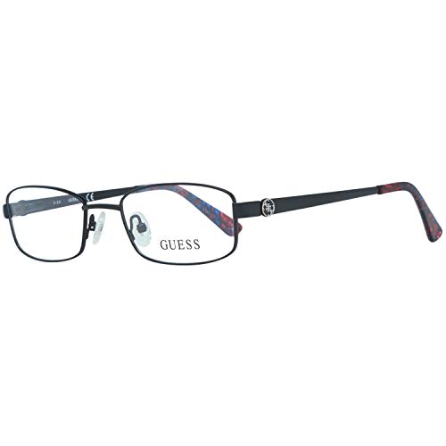Guess GU2524 49002 Guess Brille Gu2524 002 49 Rechteckig Brillengestelle 49, Schwarz von GUESS