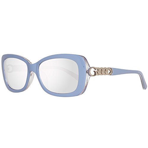 Guess GU7453 90C -56 -17 -135 Guess Sun GU7453 90C -56 -17 -135 Groß Sonnenbrille 56, Blue von GUESS