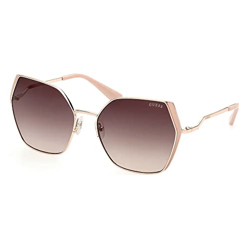 GUESS Damen GU7843 Sonnenbrille, Shiny Rose Gold von GUESS