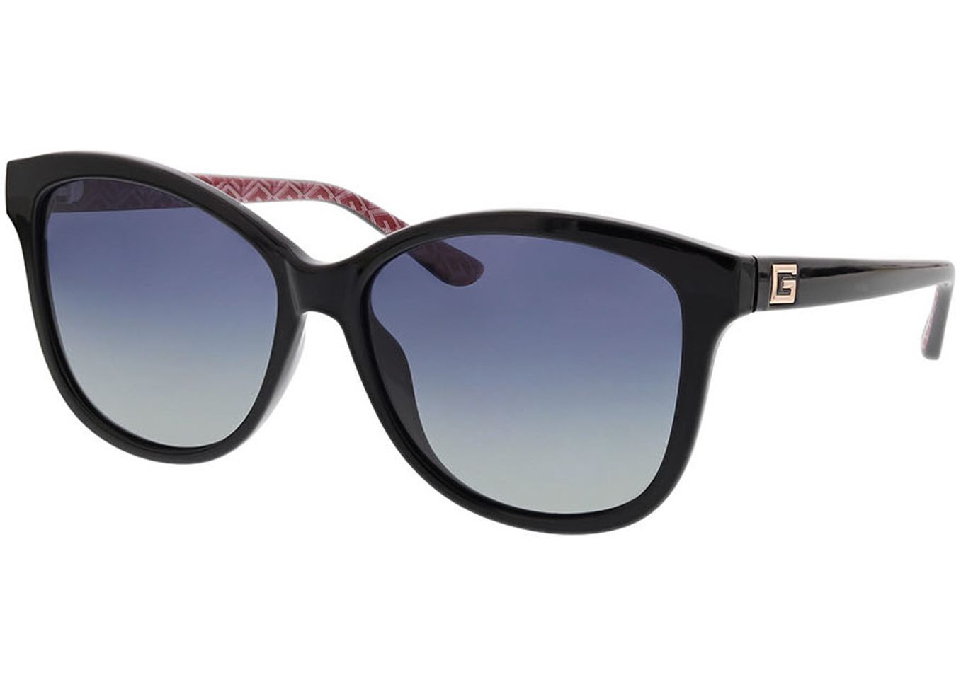 Guess GU7920 01D 58-15 Sonnenbrille mit Sehstärke erhältlich, Damen, Vollrand, Rund von Guess
