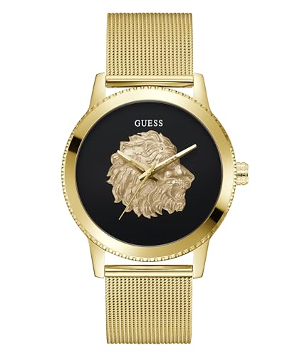 GUESS GW0702G1 Armbanduhr, schwarz, Klassisch von GUESS