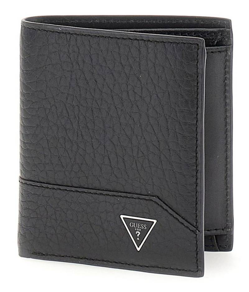 Guess Geldbörse Bifold Wallet, aus echtem Leder mit RFID-Blocker Schutz von Guess