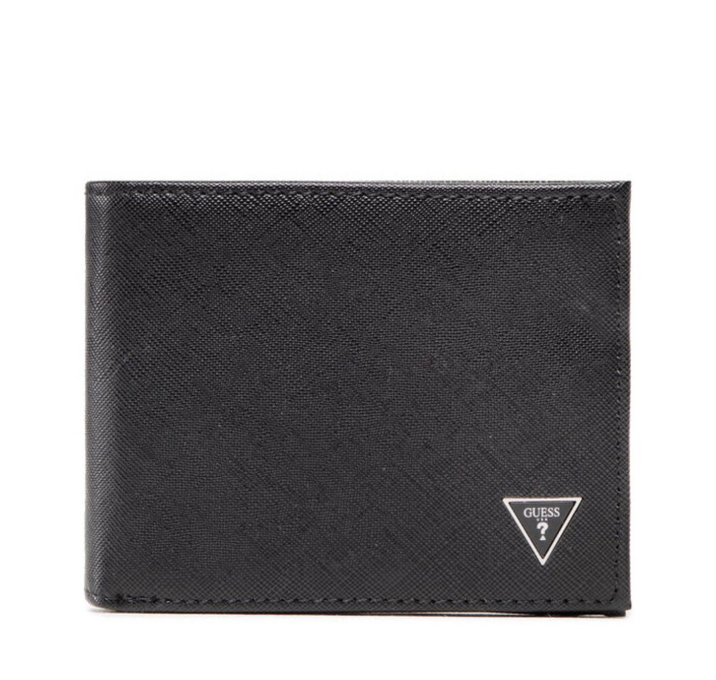 Guess Geldbörse Certosa Synthetic Leather Wallet SMCRTOLEA24 Black For Men Guess Geldbörse Certosa Synthetic Leather Wallet SMCRTOLEA24 Black For Men von Guess