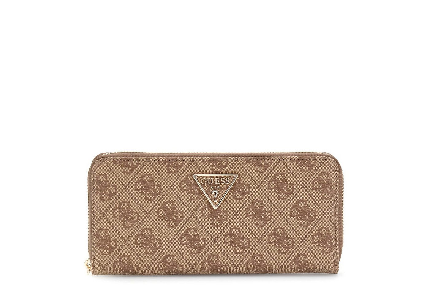 Guess Geldbörse GUESS Damen Geldbörse Laurel II Latte Logo von Guess
