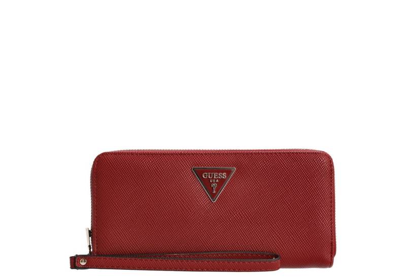 Guess Geldbörse Laurel II SLG Large Zip Around - Geldbörse 12cc 20 cm (garnet) von Guess