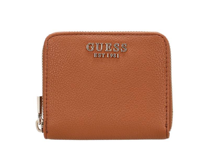 Guess Geldbörse Laurel II SLG Small Zip Around - Geldbörse (cognac) von Guess