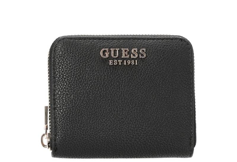Guess Geldbörse Laurel II SLG Small Zip Around - Geldbörse 4cc 11 cm (black) von Guess