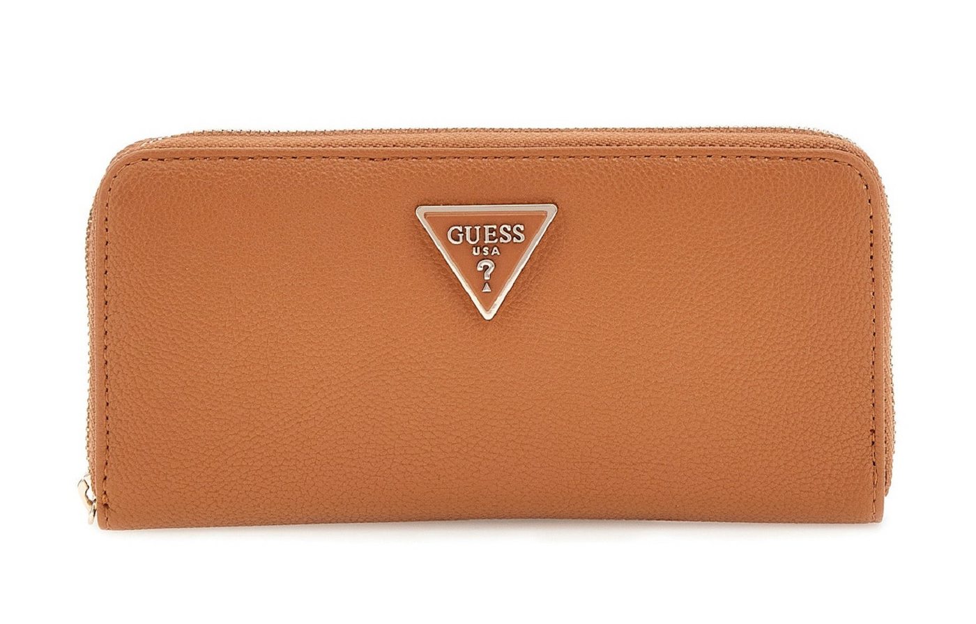 Guess Geldbörse Meridian SLG Large Zip Around Wallet Geldbörse lang (1 Stück, 1-tlg., B/H/T)ca. 20,5/9,5/2,5 cm), wasserabweisend von Guess