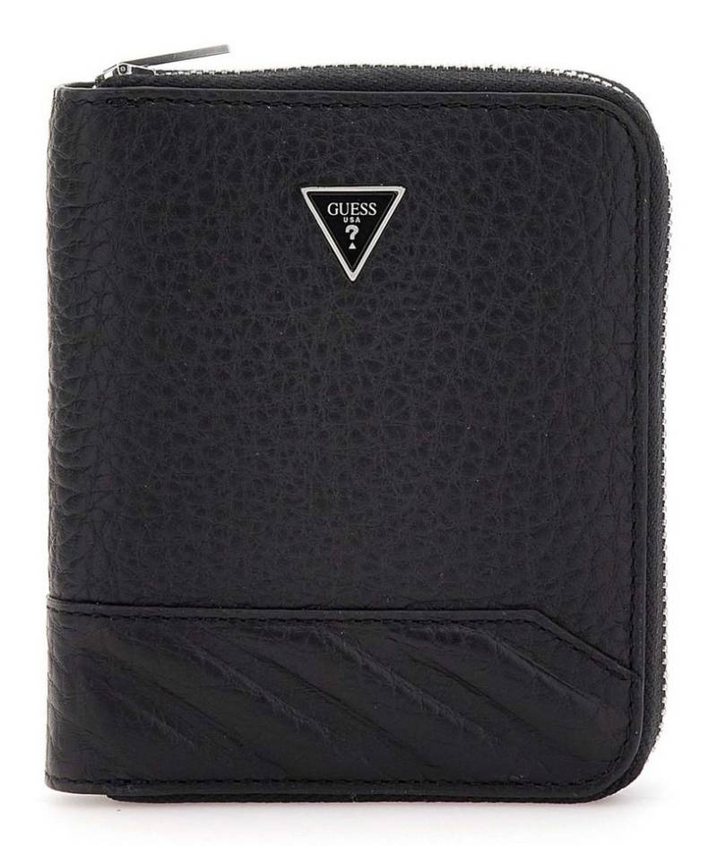 Guess Geldbörse Zip Around Wallet, aus echtem Leder von Guess