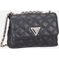 Guess - Giully II Mini 2 Comp Conv Flap Black - Abendtasche  , von Guess