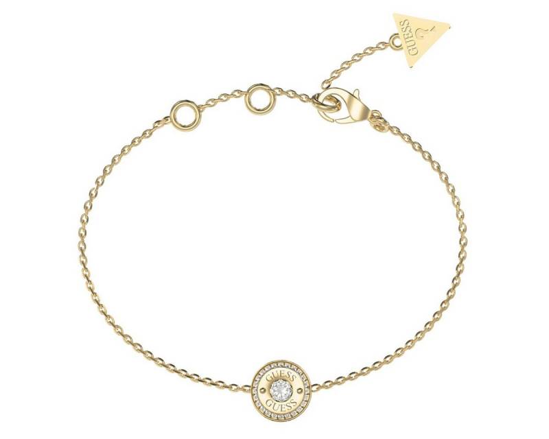 Guess Gliederarmband Damen-Coin Pave Goldfarben S von Guess