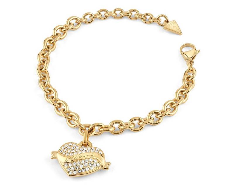 Guess Gliederarmband Damen-Goldfarben S von Guess