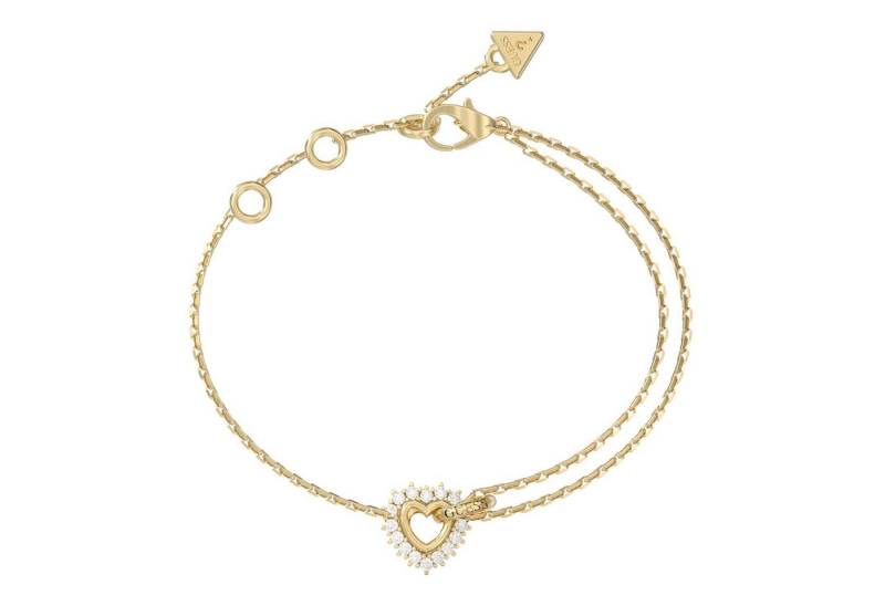 Guess Gliederarmband Damen--Goldfarben S von Guess