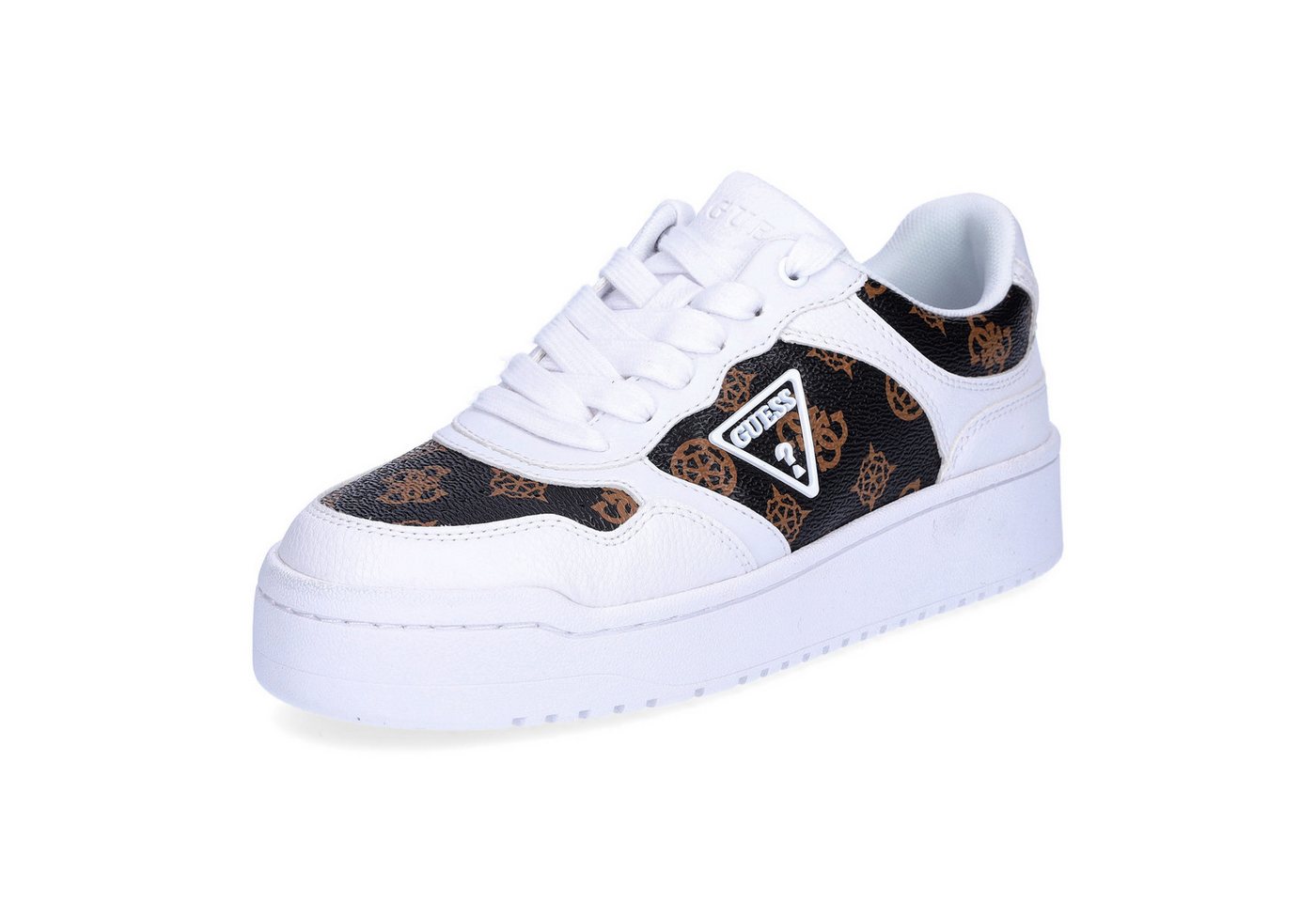 Guess Guess Damen Sneaker Miram2 weiß braun Sneaker von Guess