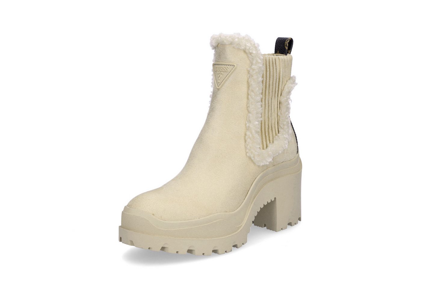 Guess Guess Damen Stiefelette Yvette beige Stiefelette von Guess