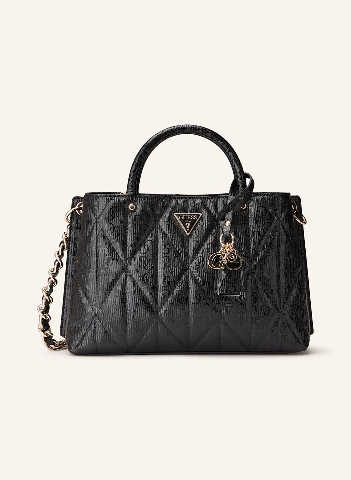 Guess Handtasche Aldina Girlfriend schwarz Guess Handtasche Aldina Girlfriend schwarz von Guess