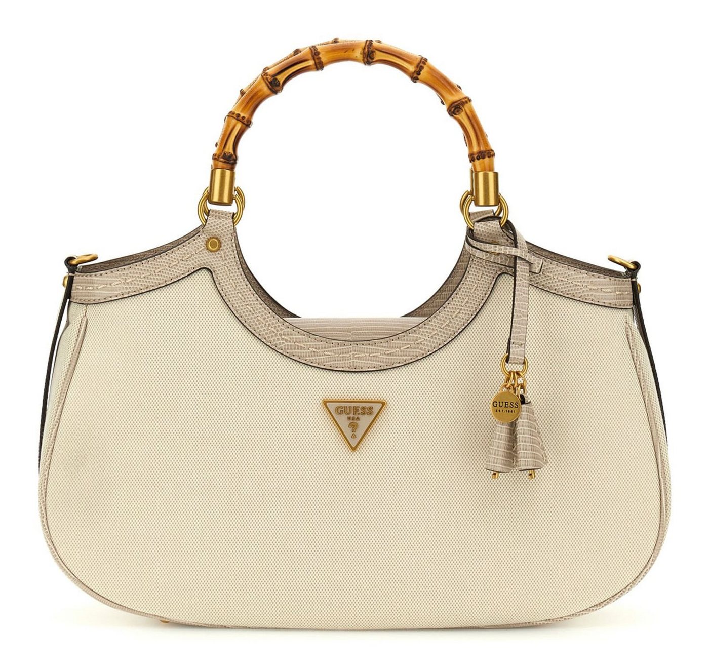 Guess Handtasche Large Bamboo Satchel von Guess