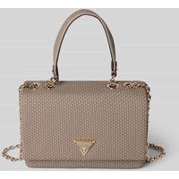 Guess Handtasche in Flecht-Optik Modell 'PHAEDRA' in Taupe, Größe 1 von Guess