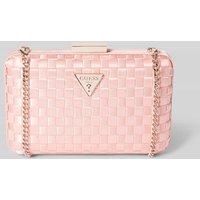 Guess Handtasche in Flecht-Optik Modell 'TWILLER' in Rose, Größe One Size von Guess