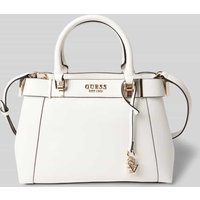 Guess Handtasche in Leder-Optik Modell 'ANADELA' in Weiss, Größe 1 von Guess