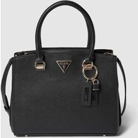 Guess Handtasche mit Applikation Modell 'NOELLE' in black in Black, Größe One Size von Guess