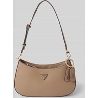 Guess Handtasche mit Label-Anhänger Modell 'NOELLE' in Taupe, Größe 1 Guess Handtasche mit Label-Anhänger Modell 'NOELLE' in Taupe, Größe 1 von Guess