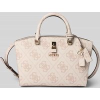 Guess Handtasche mit Label-Anhänger Modell 'QUEENSLAND' in Weiss, Größe 1 Guess Handtasche mit Label-Anhänger Modell 'QUEENSLAND' in Weiss, Größe 1 von Guess