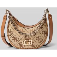 Guess Handtasche mit Label-Applikation Modell 'CIRCE HOBO SHOULDER BAG' in Taupe, Größe 1 Guess Handtasche mit Label-Applikation Modell 'CIRCE HOBO SHOULDER BAG' in Taupe, Größe 1 von Guess