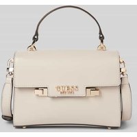 Guess Handtasche mit Label-Applikation Modell 'ECO ALDITH' in Taupe, Größe 1 Guess Handtasche mit Label-Applikation Modell 'ECO ALDITH' in Taupe, Größe 1 von Guess