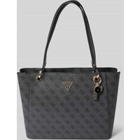 Guess Handtasche mit Label-Applikation Modell 'NOELLE' in Graphit, Größe 1 Guess Handtasche mit Label-Applikation Modell 'NOELLE' in Graphit, Größe 1 von Guess