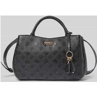 Guess Handtasche mit Label-Applikation Modell 'PHOEBE' in Black, Größe 1 von Guess