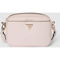 Guess Handtasche mit Label-Applikation in Rosa, Größe One Size von Guess