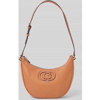Guess Handtasche mit Label-Detail Modell 'CALEBRA HOBO SHOULDER BAG' in Cognac, Größe 1 von Guess