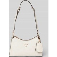 Guess Handtasche mit Label-Detail Modell 'CRESIDIA' in Offwhite, Größe 1 von Guess