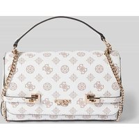 Guess Handtasche mit Logo-Muster Modell 'LORALEE' in Weiss, Größe One Size von Guess