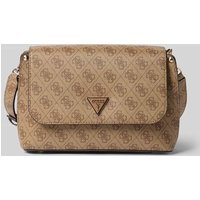 Guess Handtasche mit Schulterriemen Modell 'MERIDIAN' in Sand, Größe 1 von Guess