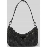 Guess Handtasche mit Strasssteinbesatz Modell 'ZALINA MINI' in Black, Größe 1 von Guess