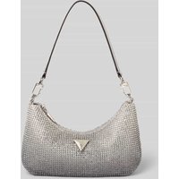 Guess Handtasche mit Strasssteinbesatz Modell 'ZALINA' in Silber, Größe 1 von Guess