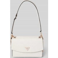 Guess Handtasche mit Strukturmuster Modell 'CRESIDIA' in Offwhite, Größe 1 von Guess