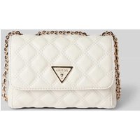 Guess Handtasche mit Tragehenkel Modell 'GIULLY' in Gold, Größe 1 von Guess