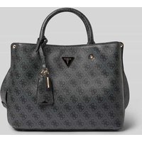 Guess Handtasche mit Tragehenkel Modell 'MERIDIAN GIRLFRIEND SATCH' in Graphit, Größe 1 Guess Handtasche mit Tragehenkel Modell 'MERIDIAN GIRLFRIEND SATCH' in Graphit, Größe 1 von Guess