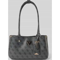 Guess Handtasche mit Tragehenkeln Modell 'MERIDIAN' in Anthrazit, Größe 1 Guess Handtasche mit Tragehenkeln Modell 'MERIDIAN' in Anthrazit, Größe 1 von Guess