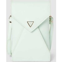 Guess Handytasche mit Label-Applikation in Mint, Größe One Size von Guess