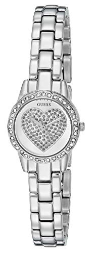 GUESS Damen Analog Quarz Uhr mit Edelstahl Armband 91661456183 von GUESS