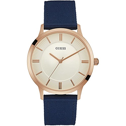 Guess Herren Analog Quarz Uhr mit Textil Armband W0795G1 von Guess