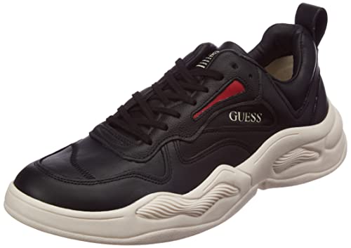 Guess Herren Bass Sneaker, Schwarz, 43 EU von GUESS